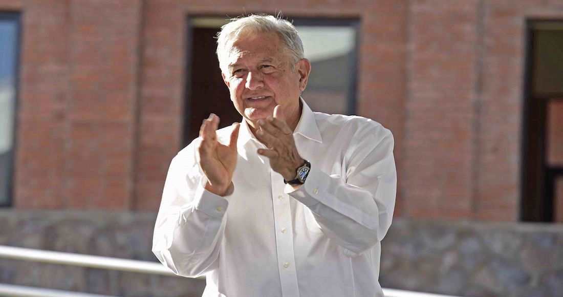 Andrés Manuel López Obrador, presidente de los Estados Unidos Mexicanos, encabezó la inauguración de la Universidad para el Bienestar "Benito Juárez García" sede Pinos