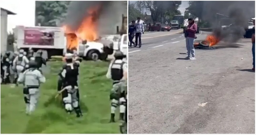 BLOQUEAN carretera