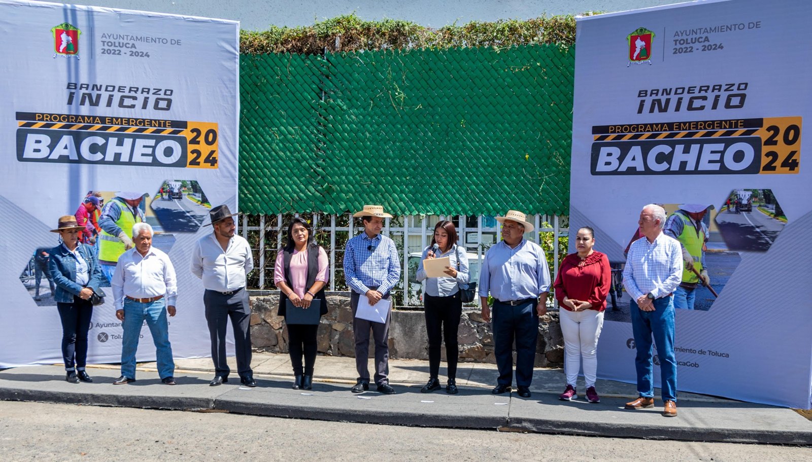 Inician en Toluca Programa Emergente de Bacheo 2024 - Lacallelibre