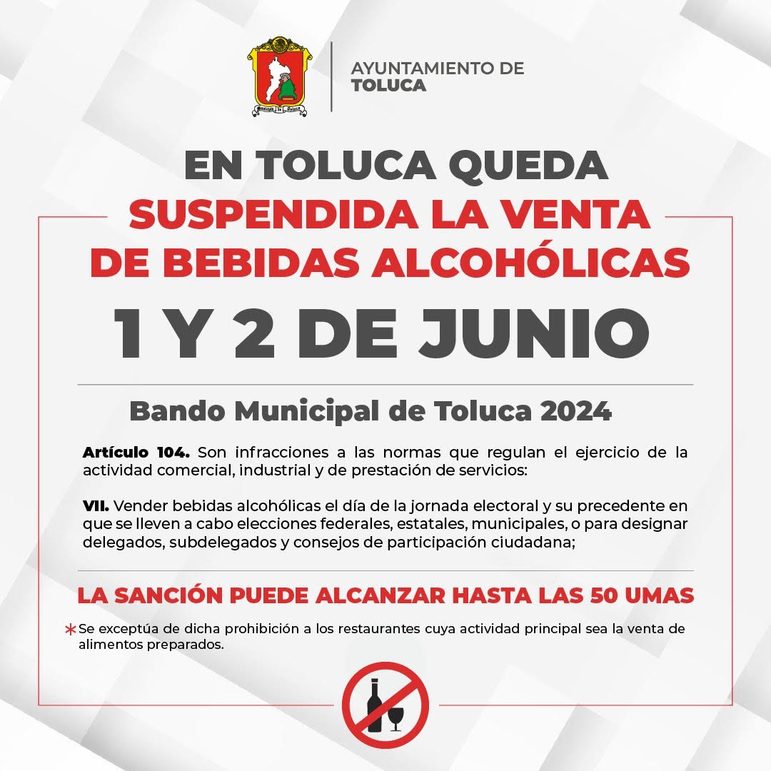 TOLUCA Ley Seca