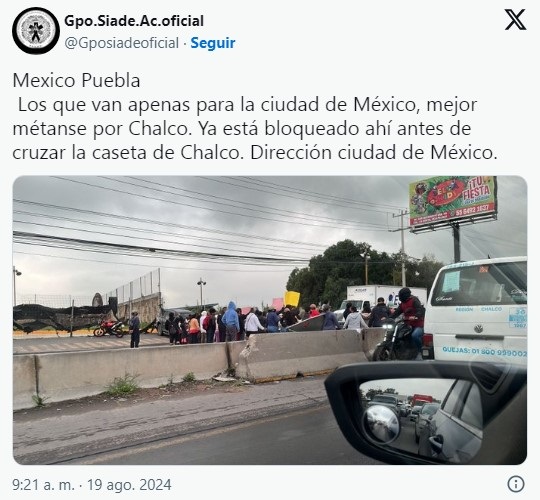 BLOQUEAN Carretera 2