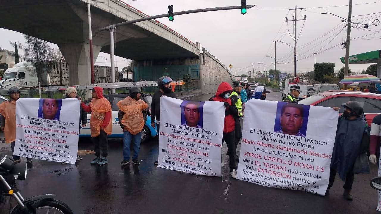 Bloqueos en Texcoco 1