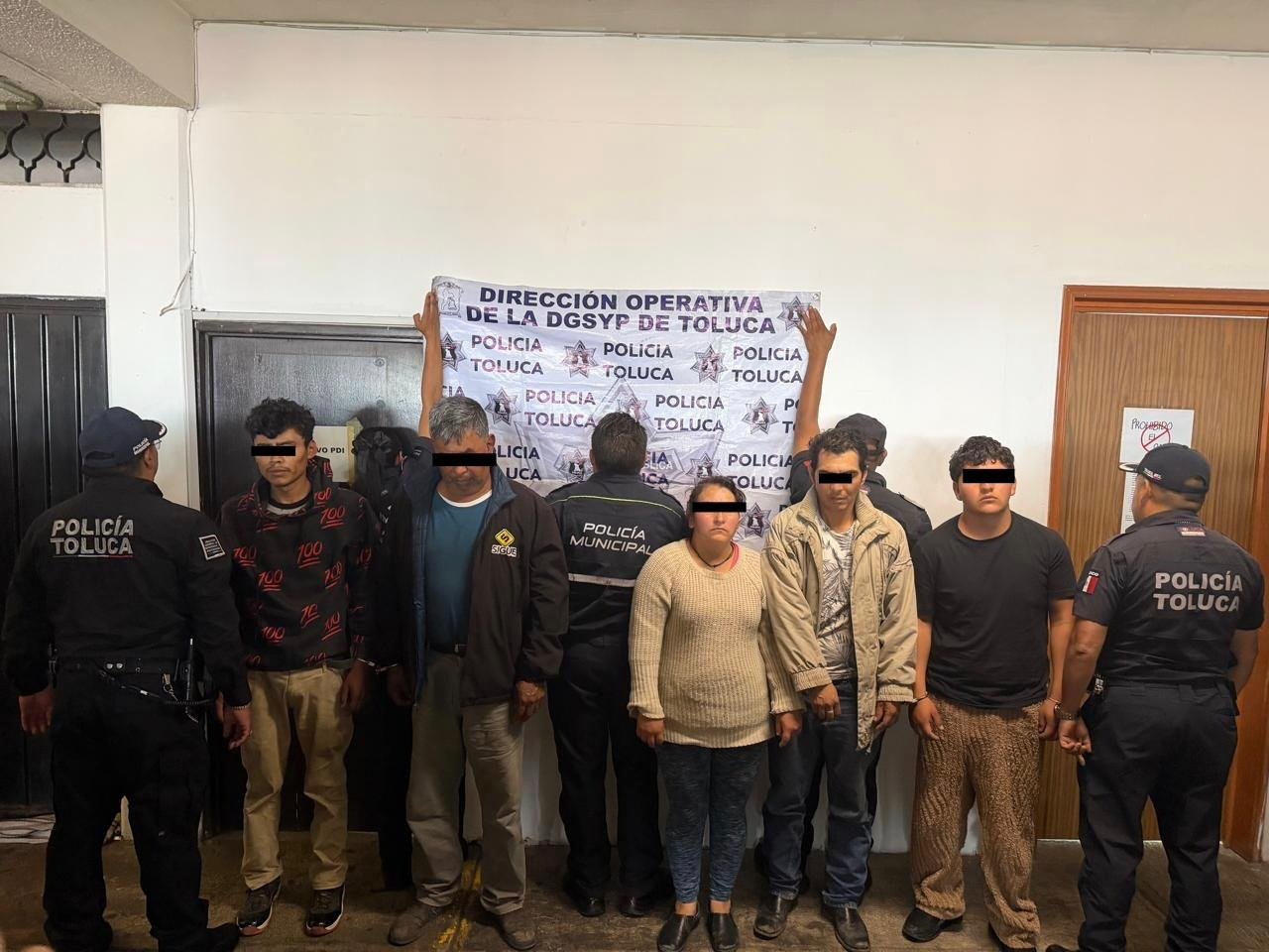 DETENIDOS toluca